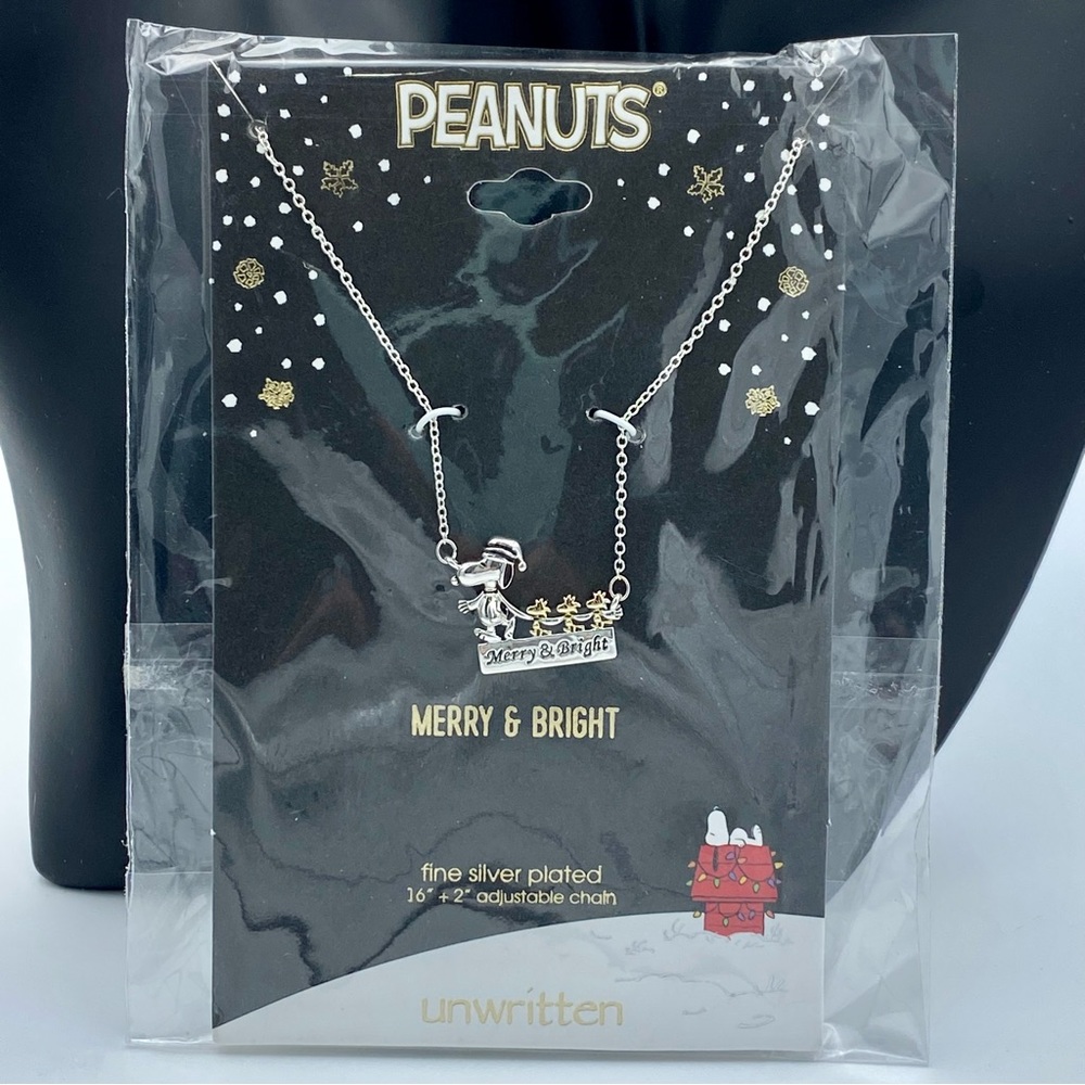 🌺PEANUTS “Merry & Bright” Adjustable Length Necklace